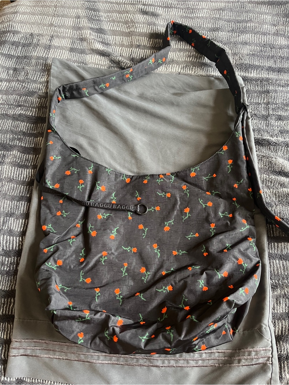 BAGGU - Large Nylon Sling: Wildflower